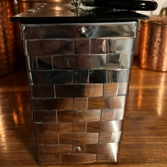 Vintage Dorset Rex fifth avenue bag from the 50s. Metal! Basket weave - Picture 6 of 15